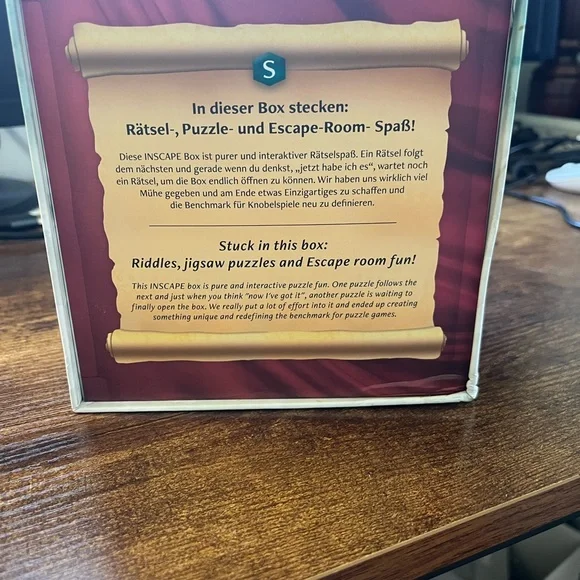 🌟Inscape Box Caesar’s Riches Puzzle Box - Picture 2 of 13
